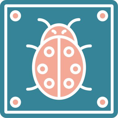 böcek böcek vektör simgesi