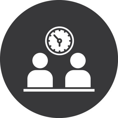 İnsan simgesinin vektör illüstrasyonu