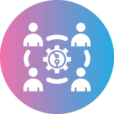 iş adamları, vektör çizim