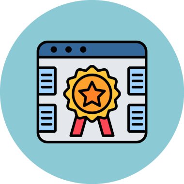 Kolayca değiştirebilen ya da düzenleyebilen ağ geliştirme vektör simgesi