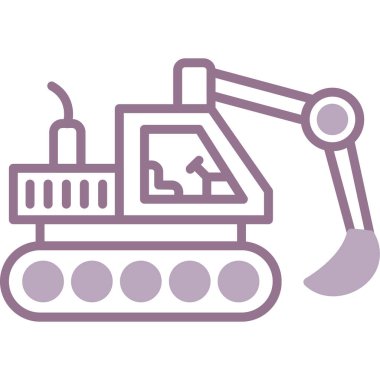 Tarak düz vektör simgesi