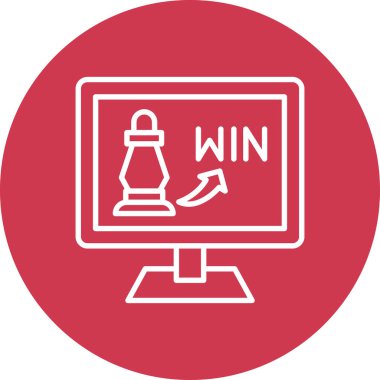 Vektör illüstrasyonu, simge ögesi arkaplanı