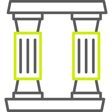 Modern eğitim ikonunun vektör illüstrasyonu