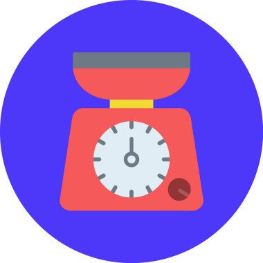 Saat. Web simgesi basit illüstrasyon