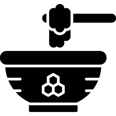 Yemek. Web simgesi basit illüstrasyon