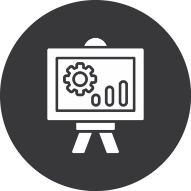 seo modern simgesinin vektör illüstrasyonu