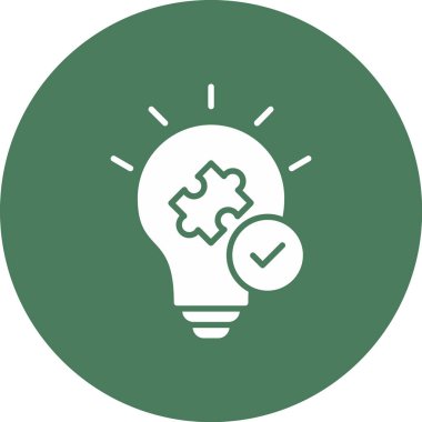 ampul simgesi vektör illüstrasyonu