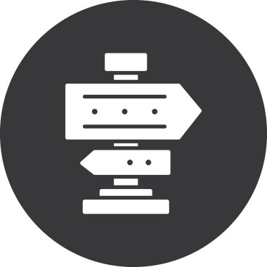 Modern oto tamir simgesinin vektör illüstrasyonu