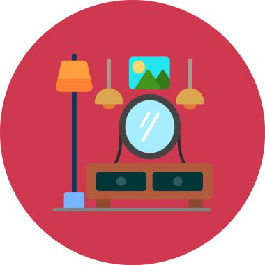 Ev simgesi vektör illüstrasyonu