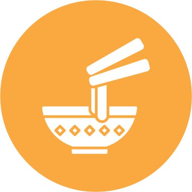 Bir sepet simgesinin vektör illüstrasyonu