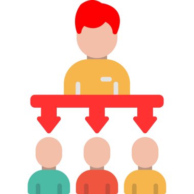 insanlar simge vektör illüstrasyonu