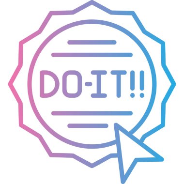 Kurdeleyle yap. vektör illüstrasyonu