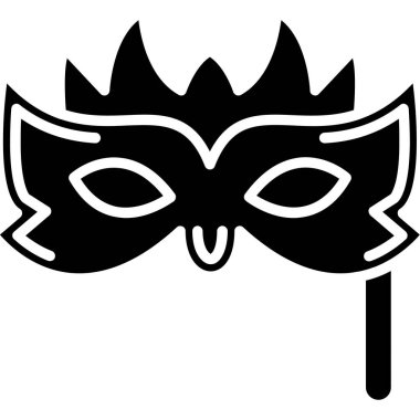 maske simgesi çizimi