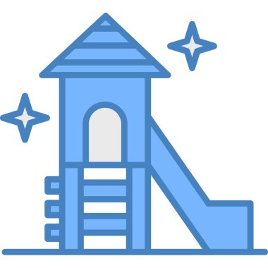 Merdivenler. Web simgesi basit illüstrasyon