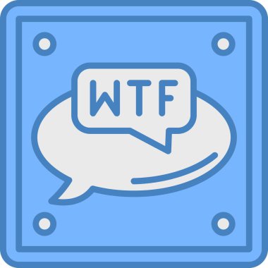 Konuşma balonu simgesinin illüstrasyon simge tasarım