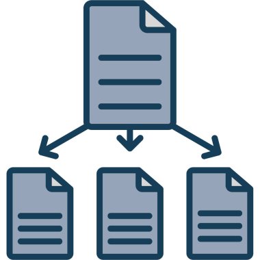 dosya biçimi simgesi, vektör illüstrasyonu