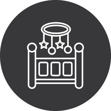 davul vektör çizgisi simgesi, çember, illüstrasyon