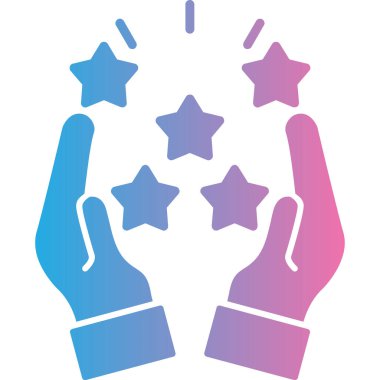 el simgesi vektör illüstrasyonu