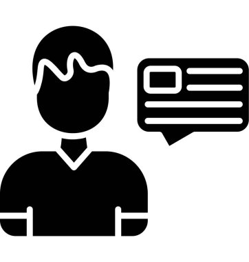 Müşteri servisi vektör simgesi