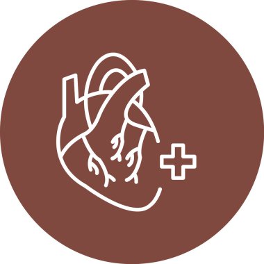 Kalp organı ikonu