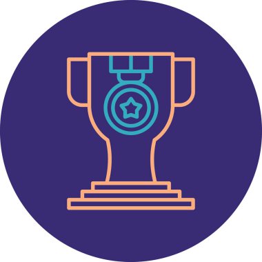 Modern simgenin vektör illüstrasyonu