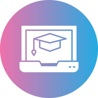 Eğitim simgesinin vektör illüstrasyonu