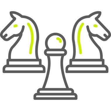 İş simgesinin vektör illüstrasyonu