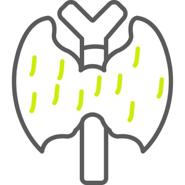 Çizgi film simgesinin vektör çizimi