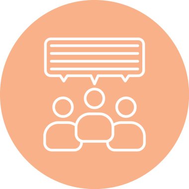 İş ve finans simgesinin vektör illüstrasyonu