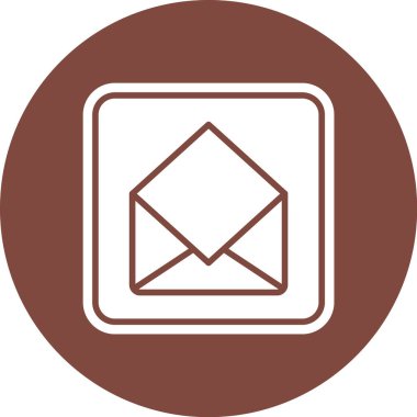 vektör posta simgesi illüstrasyonu