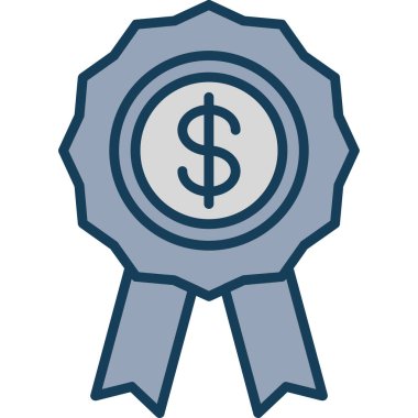 para rozeti vektör simgesi