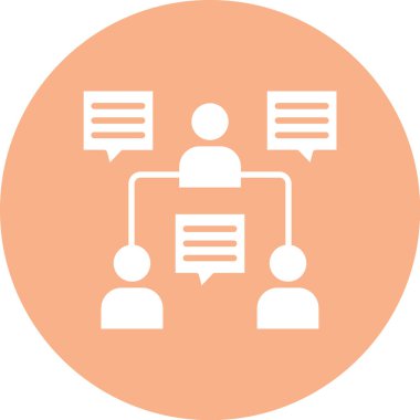 şebeke. Web simgesi basit illüstrasyon