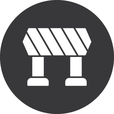 Modern b 'nin vektör illüstrasyonu eksik simgesi