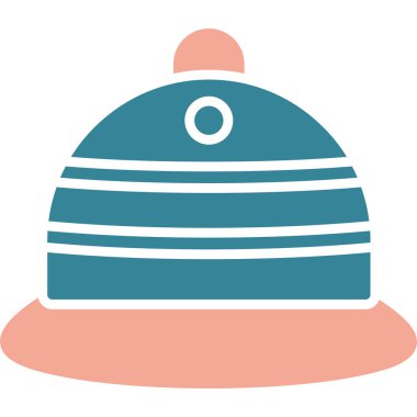 Kış şapka vektör çizim