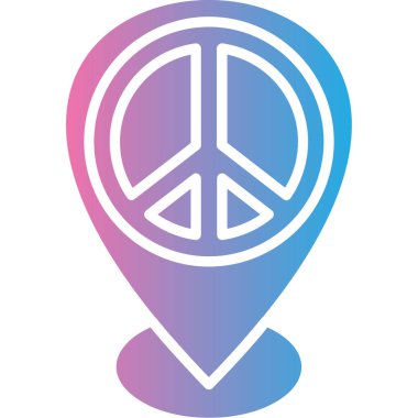 Barış sembolü illüstrasyonu