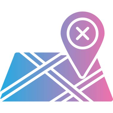 harita konum simgesi ana hat biçiminde