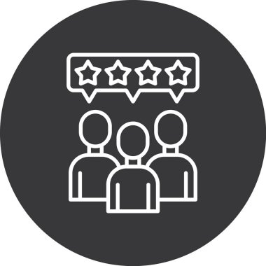 seo modern simgesinin vektör illüstrasyonu