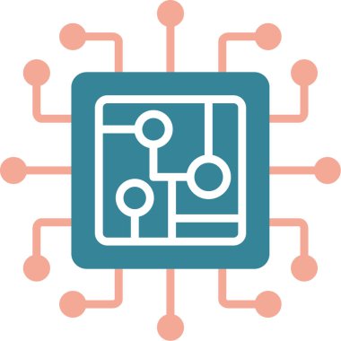 şebeke. Web simgesi basit illüstrasyon