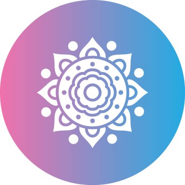 Modern b 'nin vektör illüstrasyonu çiçek simgesinden yoksun