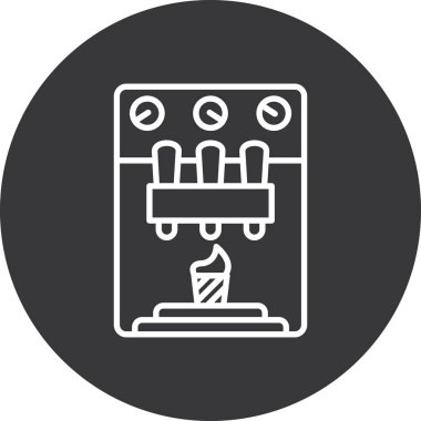 Taşıyıcı simgesi. Beyaz arkaplanda izole edilmiş web tasarımı için taşıyıcı vektör simgesinin basit çizimi