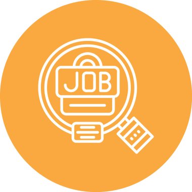 Görev simgesi vektör illüstrasyonu