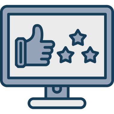 derecelendirme derecelendirme geribildirim simgesi tam biçiminde