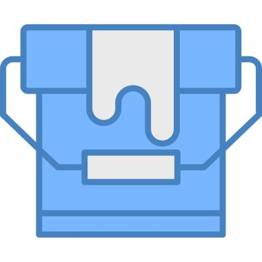 modern çanta simge vektör çizim