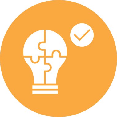 ampul simgesi vektör illüstrasyonu