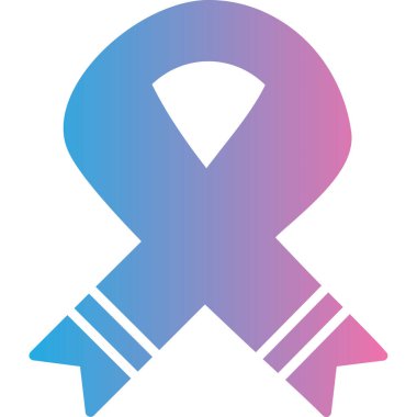 Bir kurdelenin vektör illüstrasyonu