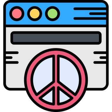 Barış Savaşı ikonu - ana hatlarıyla