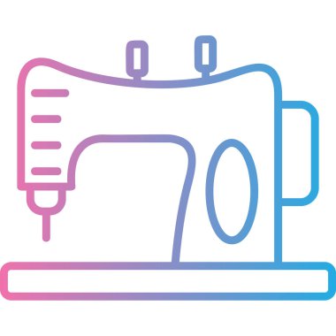 Elektrikli mikser. Basit illüstrasyon