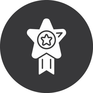 yıldız simgesi vektör illüstrasyonu