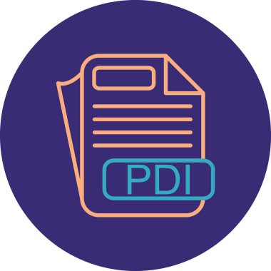 Dosya simgesinin vektör illüstrasyonu