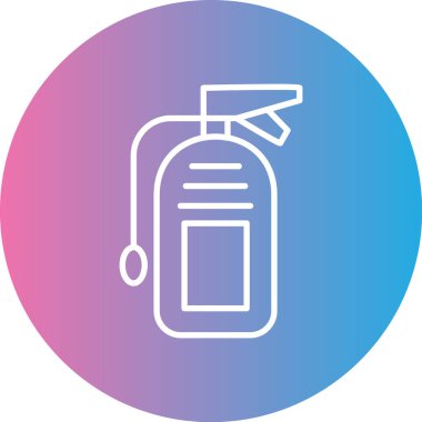 Gaz simgesinin vektör illüstrasyonu